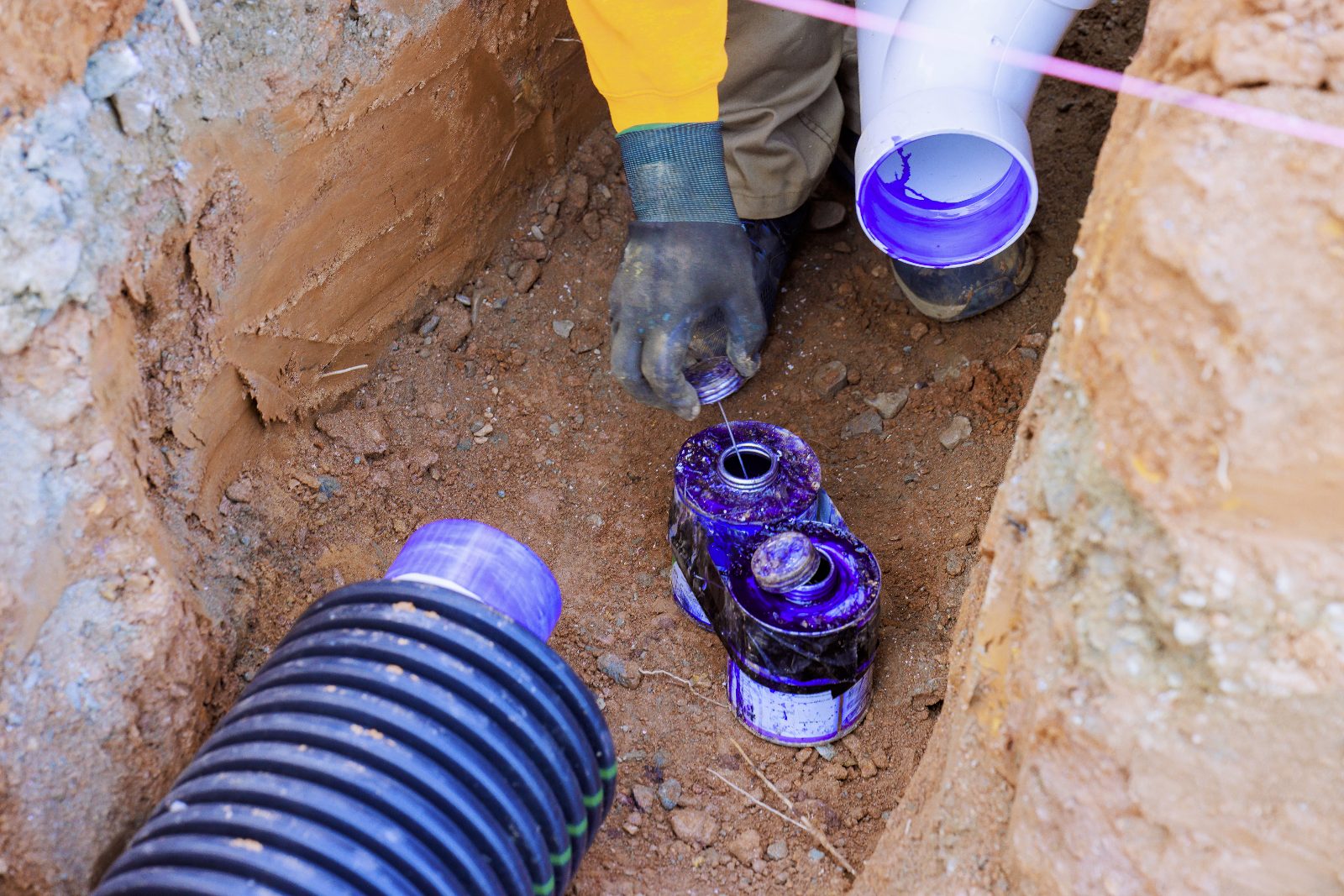 Collapsed Sewer Line Repair