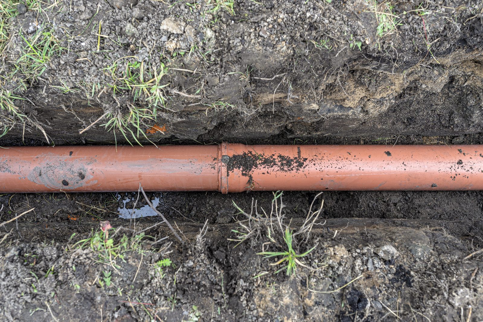 Collapsed Sewer Line Repair